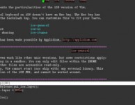 Vim: un text editor open source per iOS