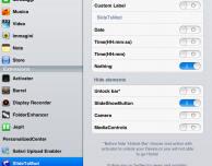 SlideToMod, il tweak che permette di modificare la scritta “Slide to unlock” in diversi modi – Cydia