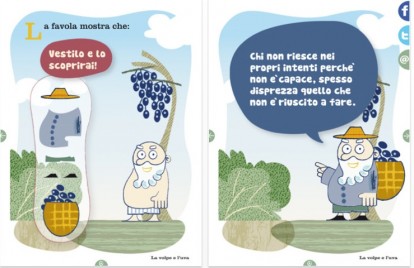 favole di esopo ipad
