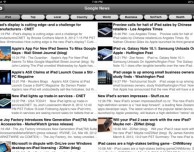 GNews: un’app per leggere le Google News tramite iPad