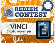CONTEST: vinci 2 codici redeem per Quiz+ [VINCITORI]