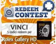 CONTEST: vinci 5 codici redeem per Rolex Gallery HD [VINCITORI]