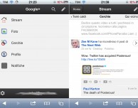 Nuova interfaccia disponibile per Google+ su mobile