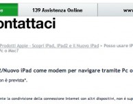 HotSpot Personale sul nuovo iPad: al momento sembra funzionare solo con Sim Wind!