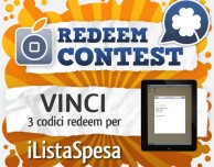CONTEST: vinci 3 codici redeem per iListaSpesa [VINCITORI]