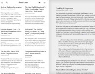 Instapaper si aggiorna con supporto al Retina display, gestures, nuovi caratteri e modalità a schermo intero