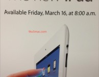 Il nuovo Pad verrà lanciato alle 8 di mattina del 16 marzo