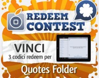 CONTEST: vinci 3 codici redeem per Quotes Folder [VINCITORI]