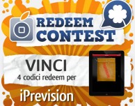 CONTEST: vinci 4 codici redeem per iPrevision [VINCITORI]