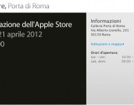 Il 21 aprile apre il nuovo Apple Store Porta di Roma