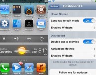 Dashboard X, il tweak per inserire i widget nella Home dell’iPad arriva finalmente su Cydia