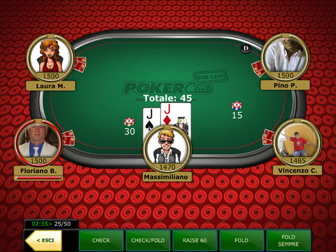 Poker Club for Fans di Lottomatica arriva su iPad!