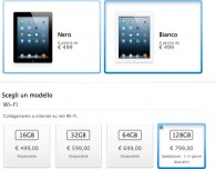 iPad Retina da 128GB ufficialmente disponibile in Italia