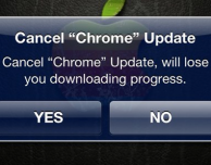 CancelUpdate ti permette di bloccare un aggiornamento di un’app su iPad – Cydia