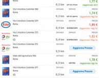 I prezzi certificati dei distributori arrivano nell’app Prezzi Benzina