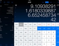 Si aggiorna PCalc, la calcolatrice scientifica per iPad