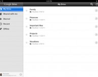 Google aggiorna l’app di “Drive” per iPhone ed iPad