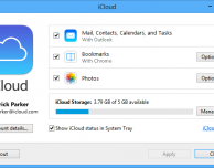 Nuova versione di iCloud Control Panel per Windows
