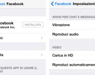 Come disattivare la riproduzione automatica dei video Facebook per risparmiare traffico dati