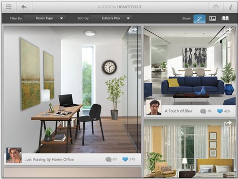 Lapp autodesk homestyler si arricchisce di nuove funzionalità ... Interior designer famosi