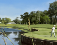 Il PGA Tour ha scelto alcuni artisti per immortalare scene del campionato con iPad Pro