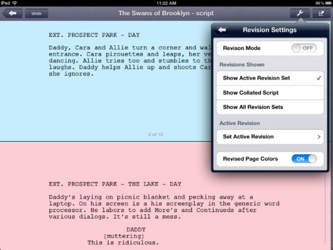 final draft for ipad review