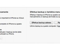 Come effettuare il backup dell’iPad su iTunes 11