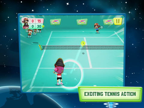 Tennis Hot Shots Galaxy iPad 1