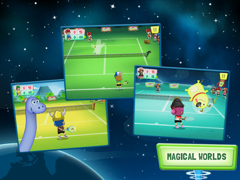 Tennis Hot Shots Galaxy iPad 4