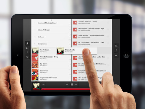 Couch Music Player iPad pic0