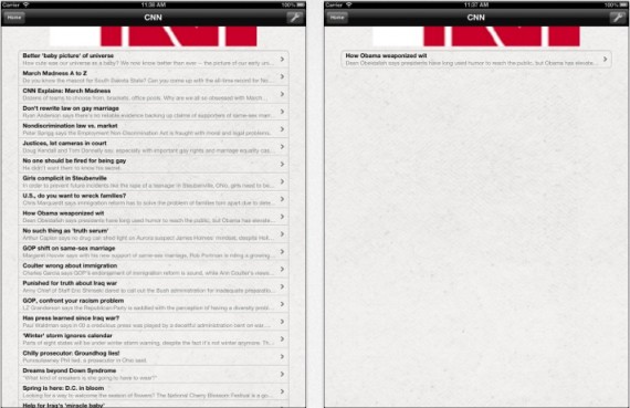 Gregg - Advanced RSS Reader iPad pic1