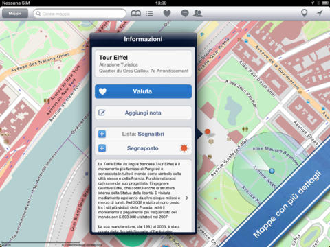 CityMaps 2Go iPad pic1