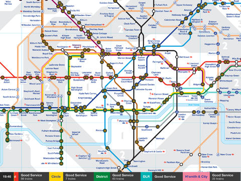 Tube Map Live iPad pic1
