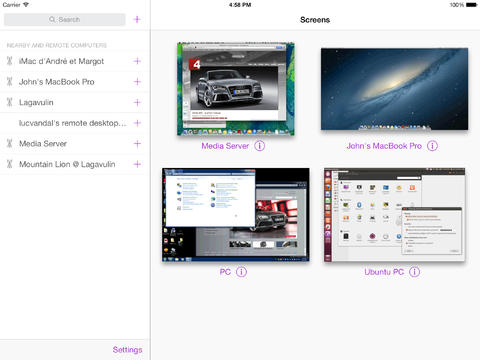 Con Screens puoi controllare il tuo Mac da iPhone e iPad