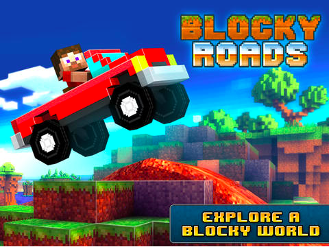 Blocky Roads iPad