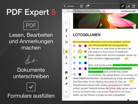 PDF Expert 5 iPad pic0
