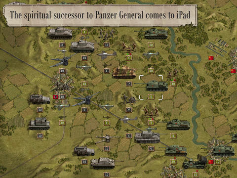 Panzer Corps iPad pic0