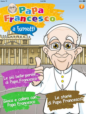 Papa francesco a fumetti ipad - 1