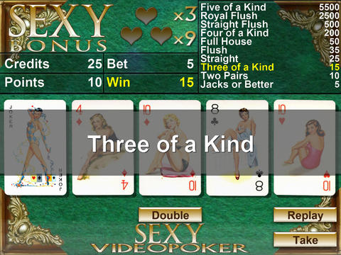 Sexy Videopoker iPad pic0