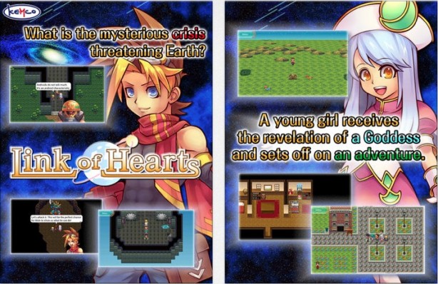 RPG Link of Hearts iPad pic0