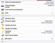 Tutti i dati delle tue auto su iPad con Car Manager