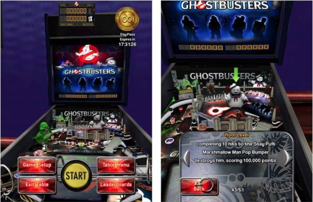 Ghostbusters Pinball iPad pic0