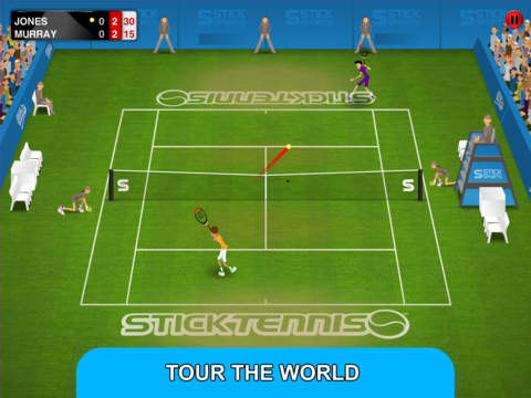 Stick Tennis Tour iPad pic0