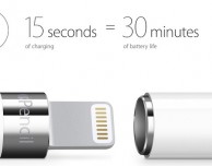 La Apple Pencil lavora per 30 minuti con soli 15 secondi di ricarica!