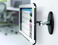 Da Meliconi il supporto da parete a doppio braccio per iPad