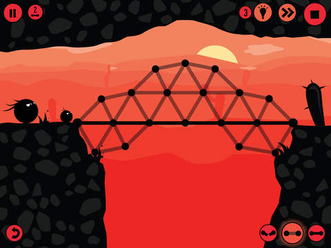 Fat Dots Bridge Builder iPad pic0