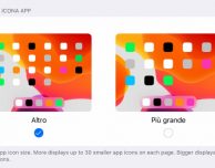 Come regolare la dimensione delle icone su iPad