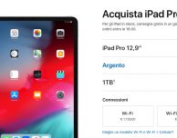 Apple abbassa i prezzi degli iPad Pro da 1TB