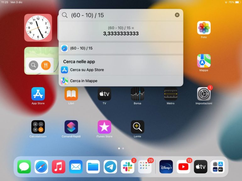Come usare la calcolatrice su iPad senza app