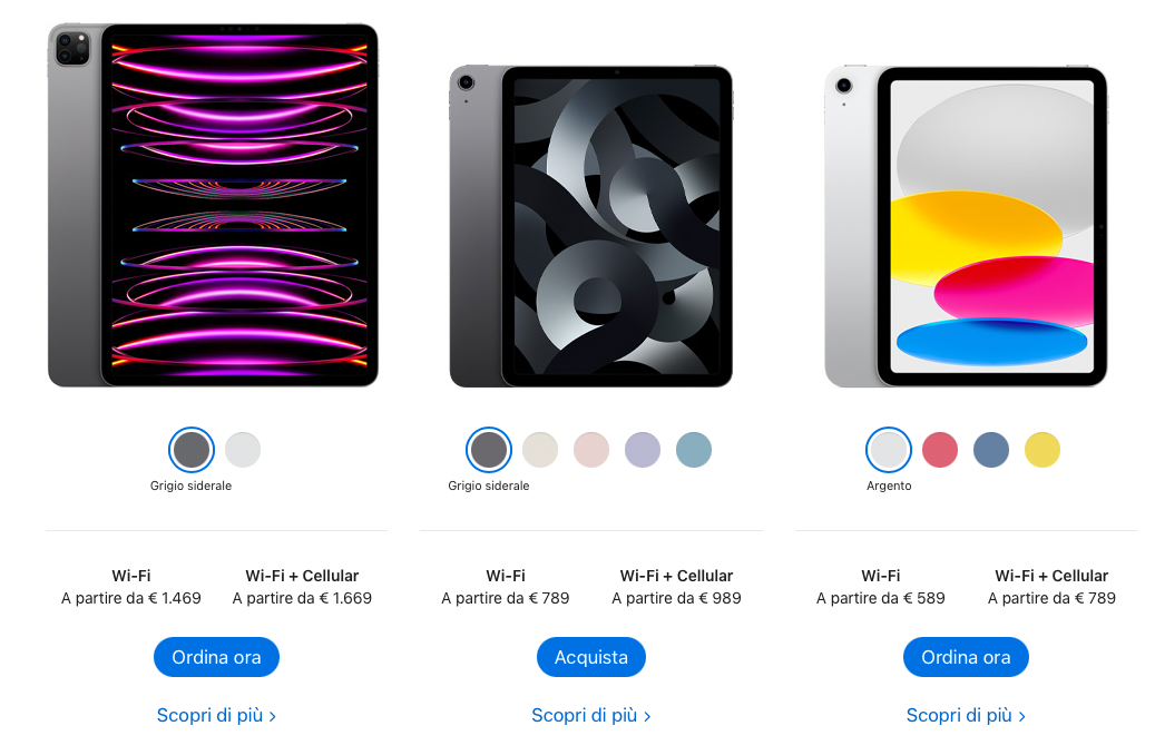 Novità in arrivo da Apple: nuovi iPad mini, iPad Air e iPad Pro con  accessori rinnovati